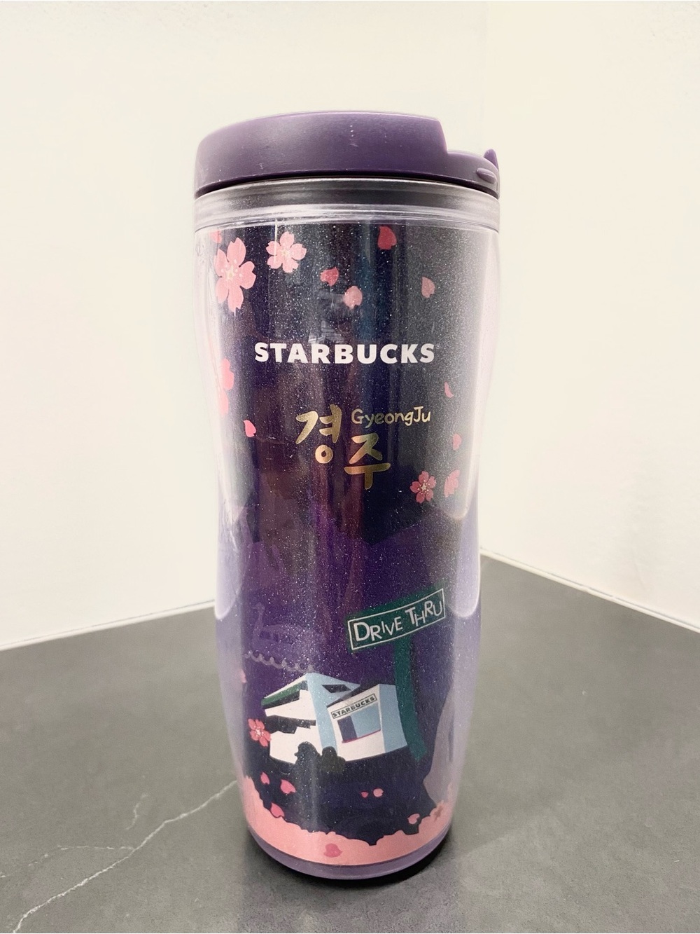 Rare Starbucks South Korea Gyeongju Drive Through City Tumbler 16oz
